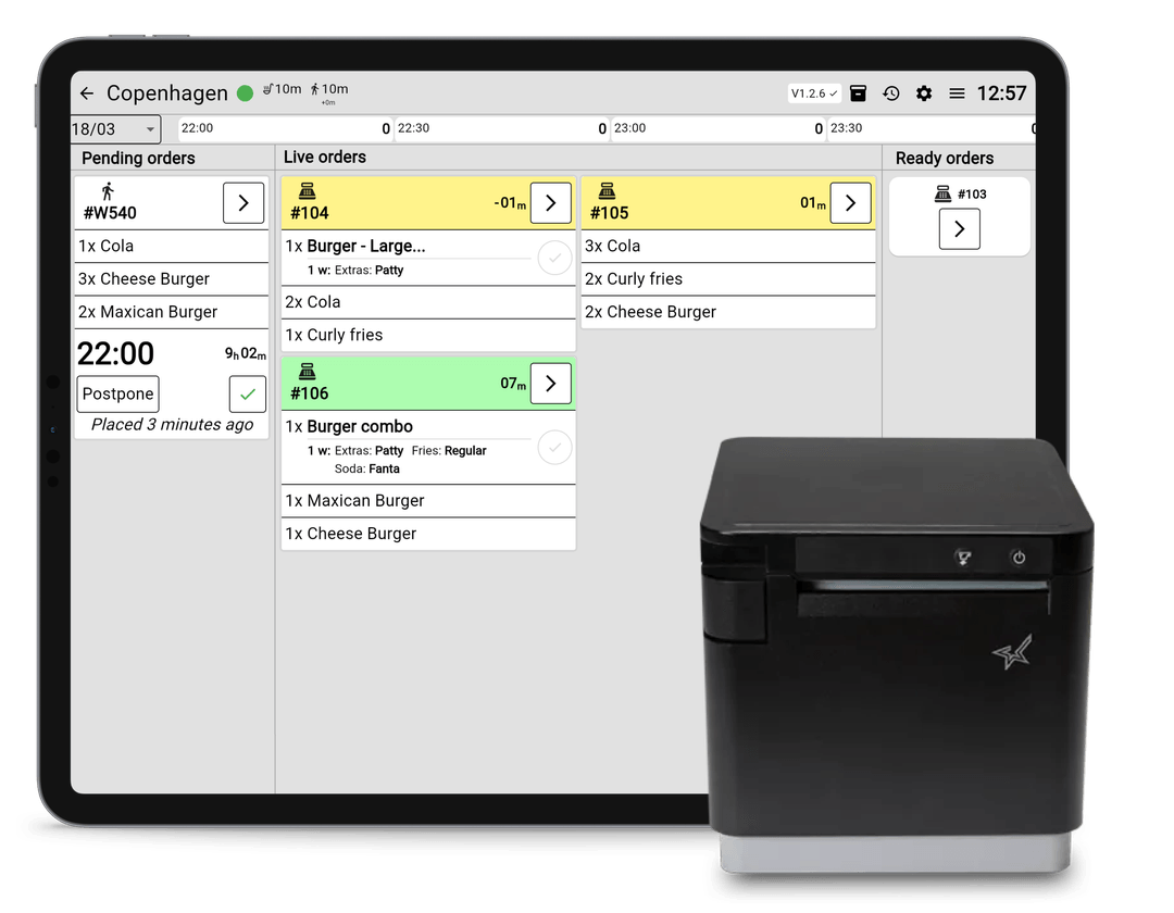 Ordin Kitchen Display System